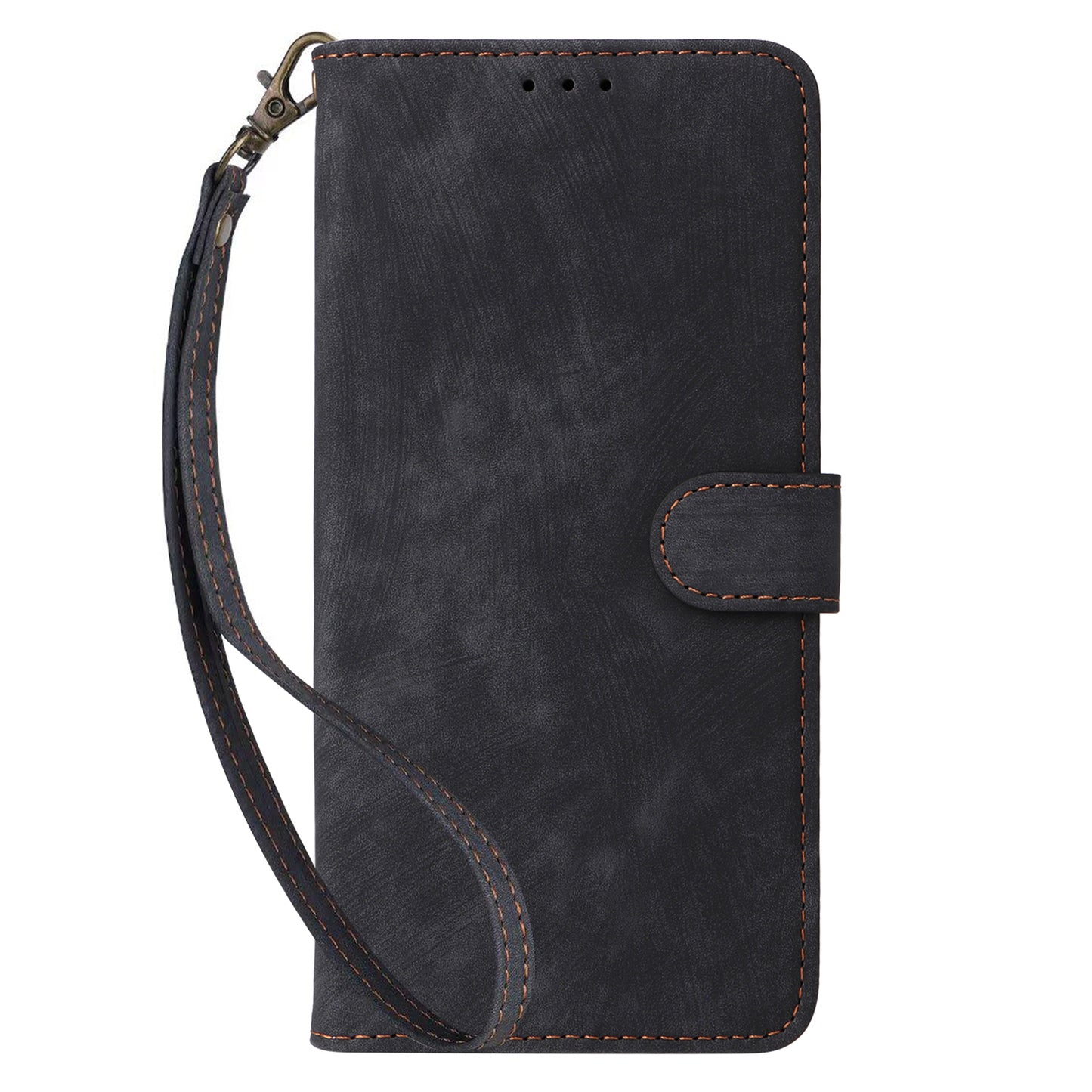 Uniqkart for Nokia XR21 RFID Blocking Phone Cover Wallet Stand Shell Shockproof Leather Case - Black