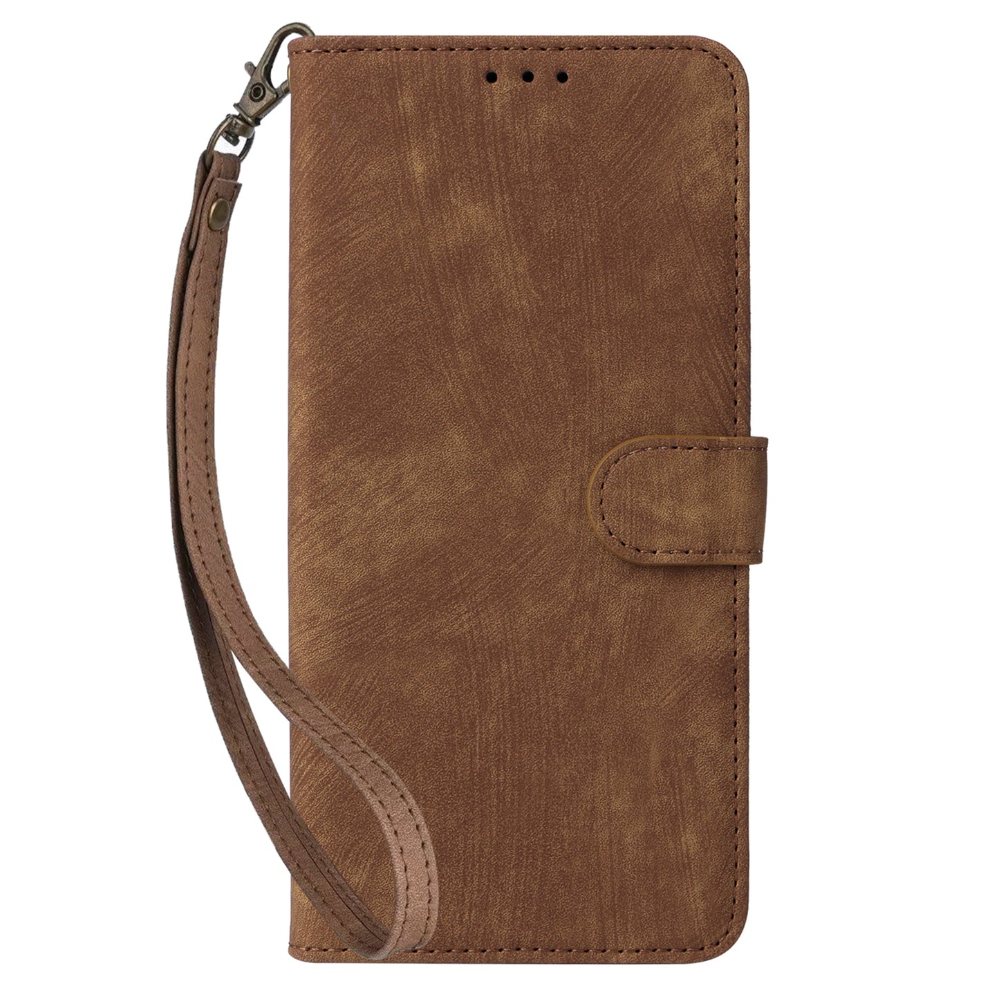 RFID Blocking Phone Cover for Infinix Note 30 Pro 4G X678B Wallet Stand Shell Leather Case - Brown