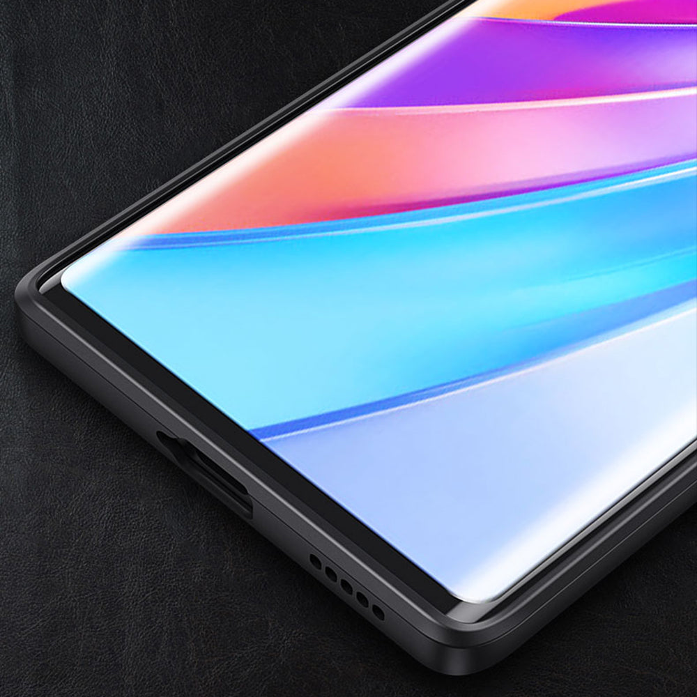 Phone Cover for Honor X40 5G , Shockproof Aluminium Alloy + TPU Back Case - Blue