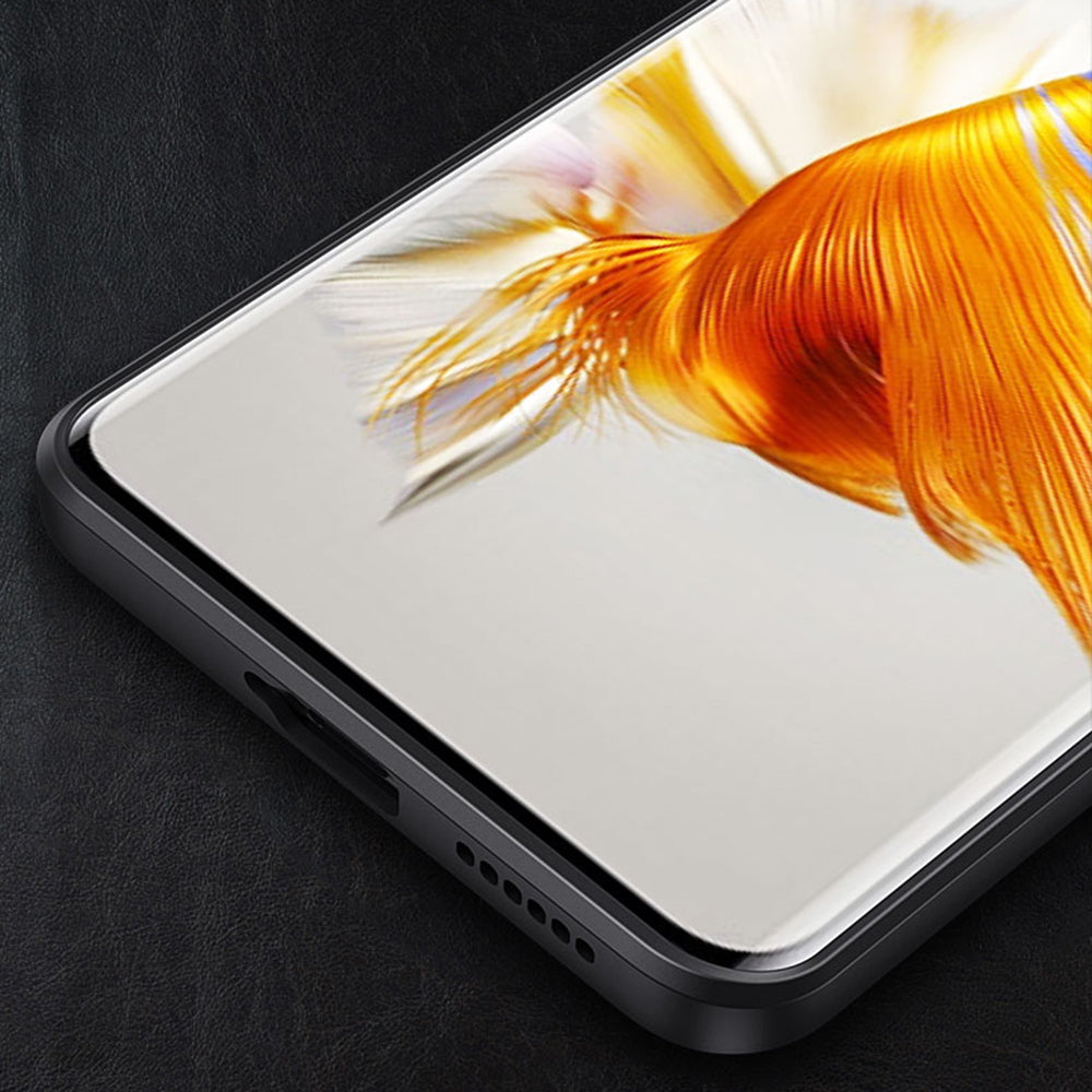 Uniqkart for Huawei Mate 50 Pro 4G TPU+Aluminium Alloy Kickstand Phone Case Shockproof Back Cover - Gold