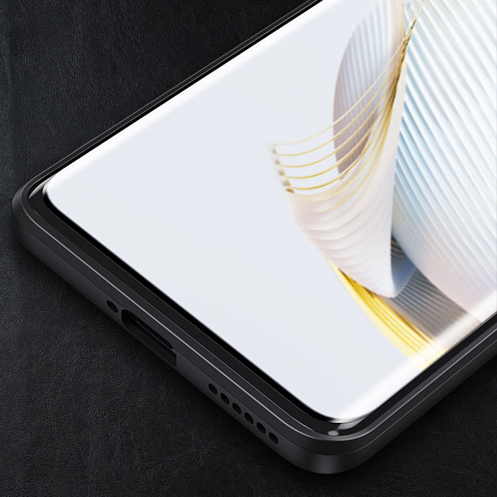 Uniqkart for Huawei nova 10 Pro 4G Aluminium Alloy+TPU Phone Cover Drop-proof Back Case - Red