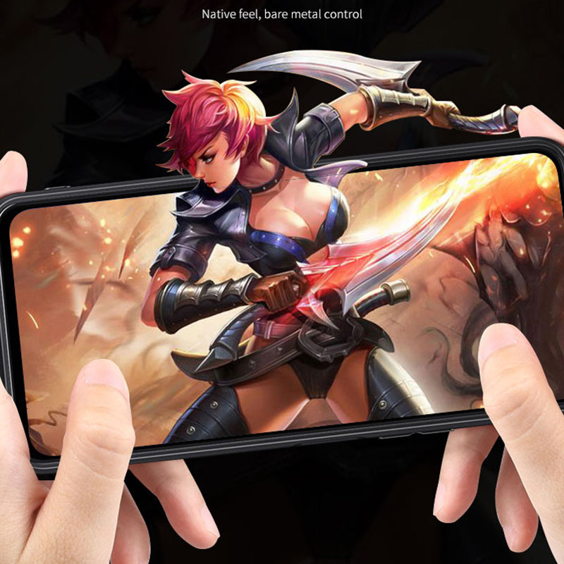 Uniqkart for Oppo Find X6 Pro Kickstand Phone Case TPU + Aluminum Alloy Anti-Fall Phone Cover - Blue