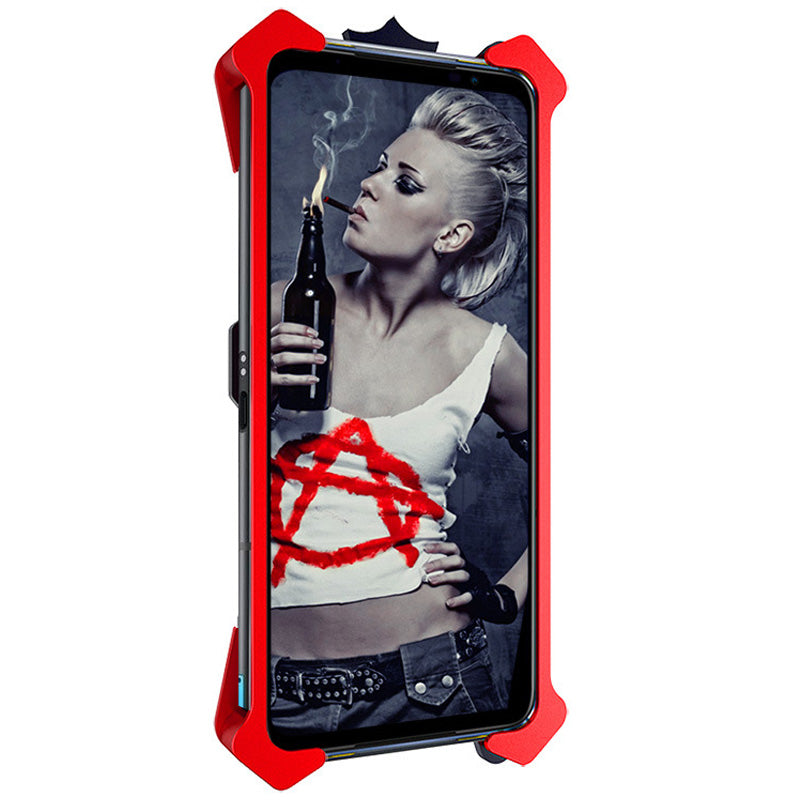 Uniqkart for Asus ROG Phone 7 Pro Aluminum Alloy Phone Case Drop-proof Protection Phone Cover