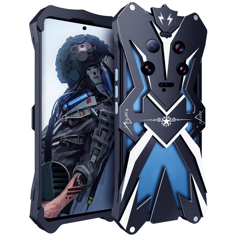 Uniqkart for Xiaomi 13 Ultra Aluminum Alloy Anti-drop Phone Case Shockproof Smartphone Cover