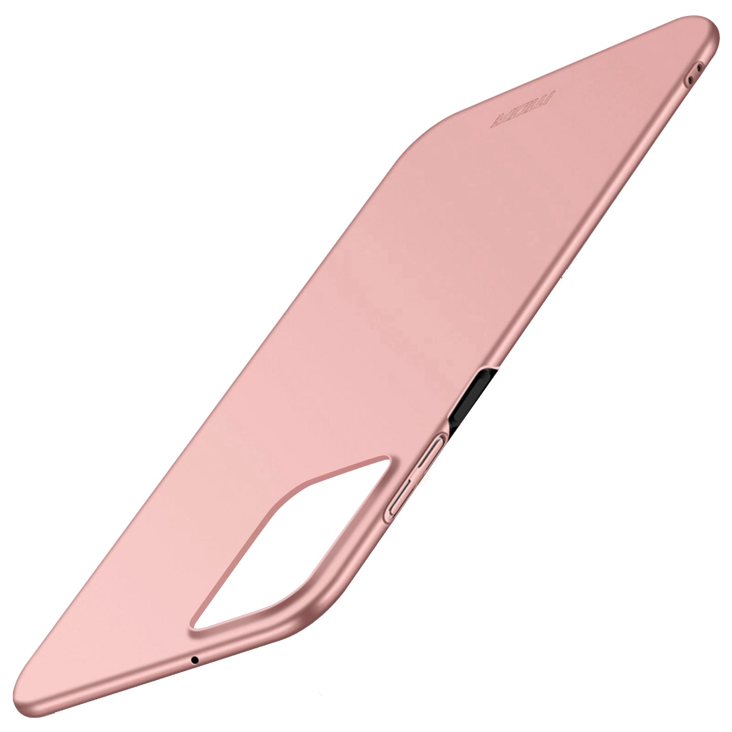 MOFI JK PC Series-1 Matte Case for Samsung Galaxy A23 4G / A23 5G (Global Version) , Hard PC Phone Cover with Strap - Rose Gold