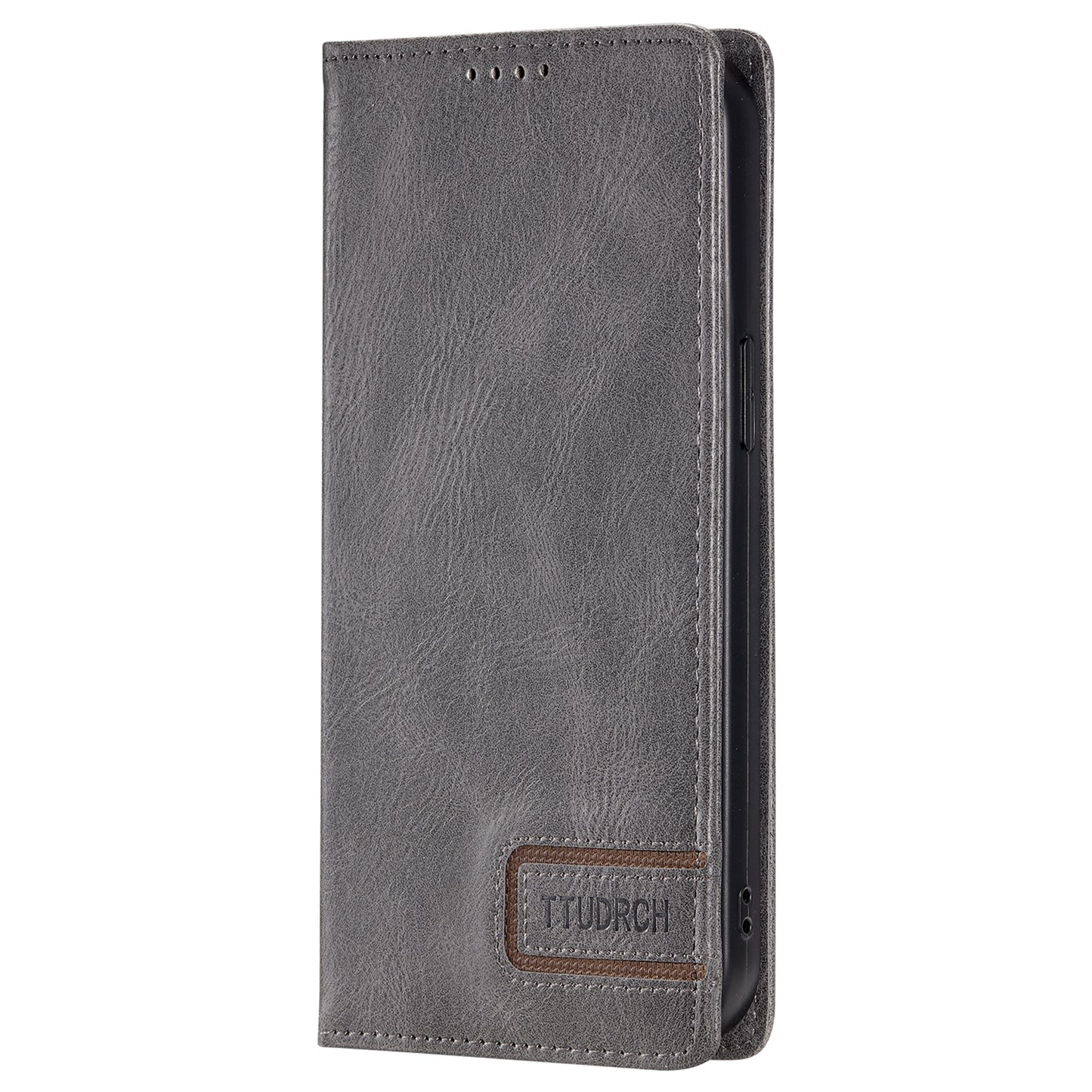 Uniqkart Style 007 Stand Wallet for Realme Narzo N53 4G / C53 4G RFID Blocking Cover Phone Leather Case - Grey