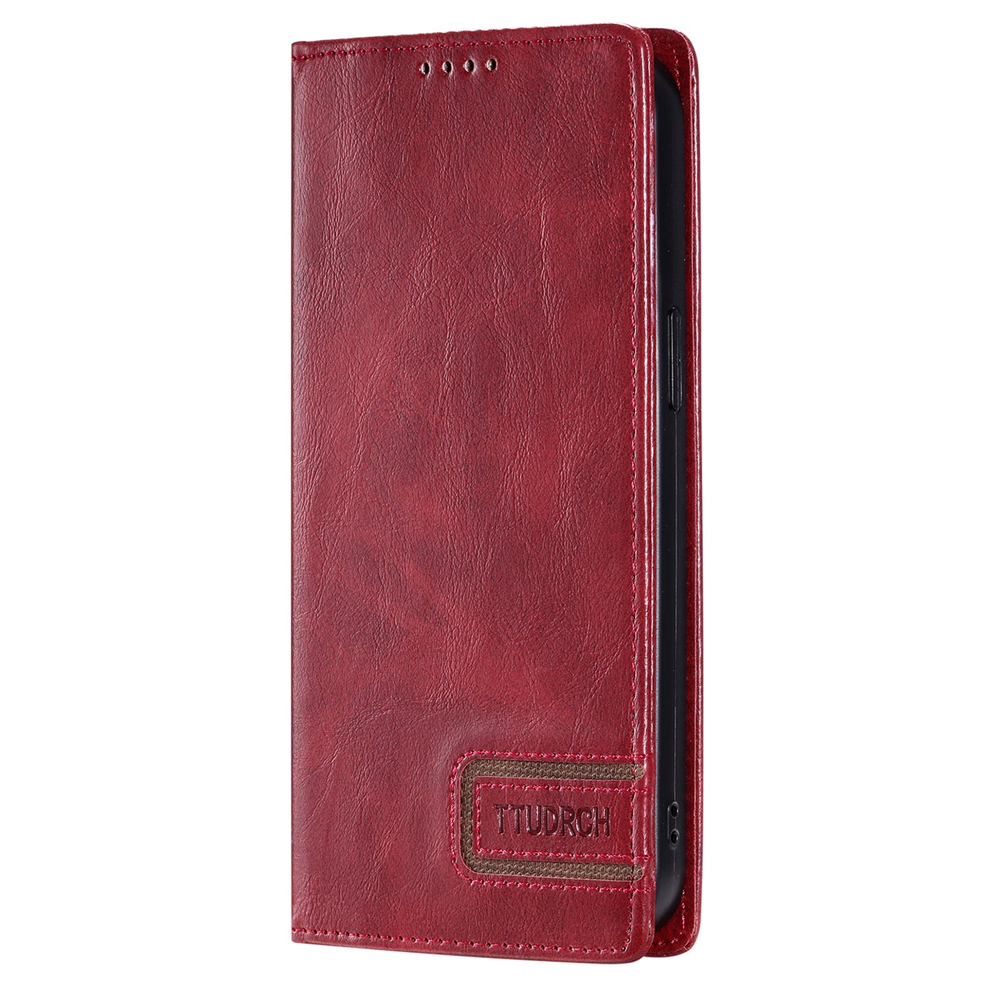Uniqkart Style 007 Stand Wallet for Realme Narzo N53 4G / C53 4G RFID Blocking Cover Phone Leather Case - Red