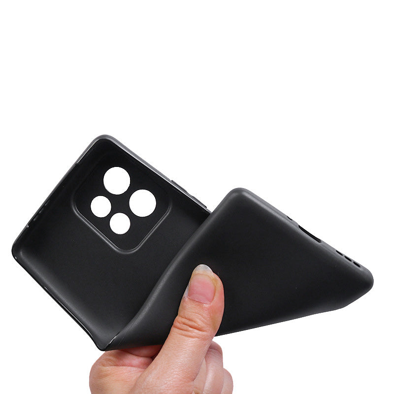 Uniqkart for Motorola Moto X40 5G / X40 Pro Matte TPU Phone Case Precise Cutouts Protective Phone Cover - Black