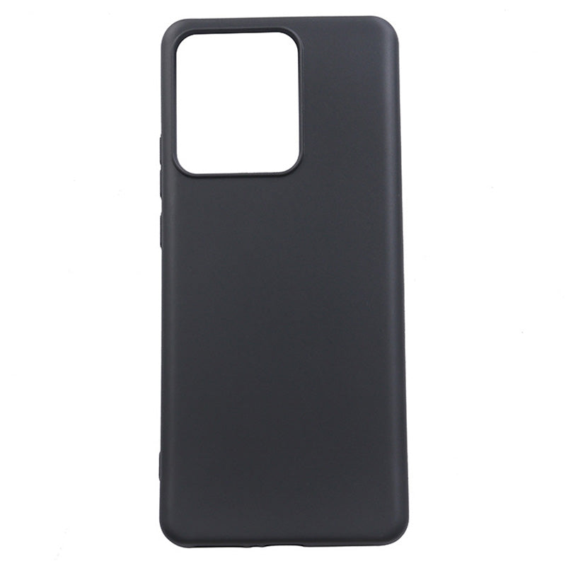 TPU Phone Case for Motorola Edge 40 5G Shockproof Slim Case Anti-Drop Cell Phone Matte Cover - Black