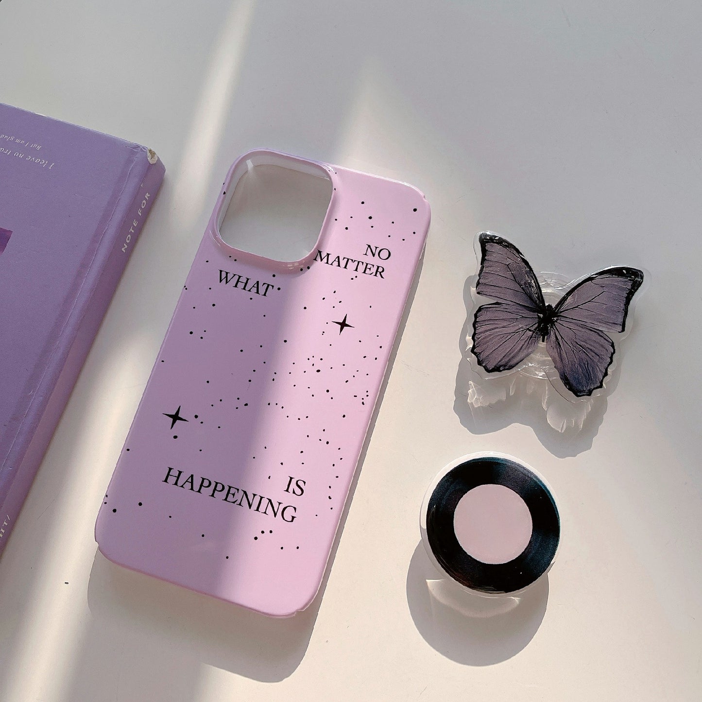 Uniqkart for iPhone 12 Pro Max 6.7 inch Hard PC Phone Case Pattern Printing Protective Glossy Phone Shell - Splash-Ink