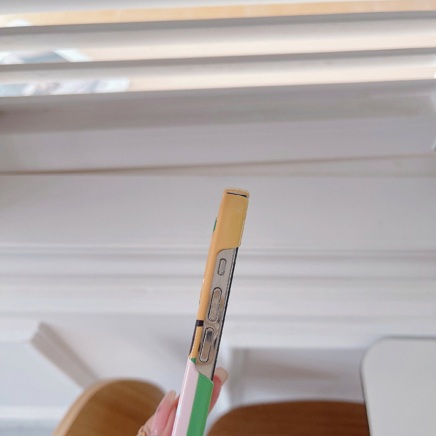 Hard PC Phone Cover for iPhone 12 Pro 6.1 inch Pattern Printing Anti-Drop Glossy Phone Case - Elephant