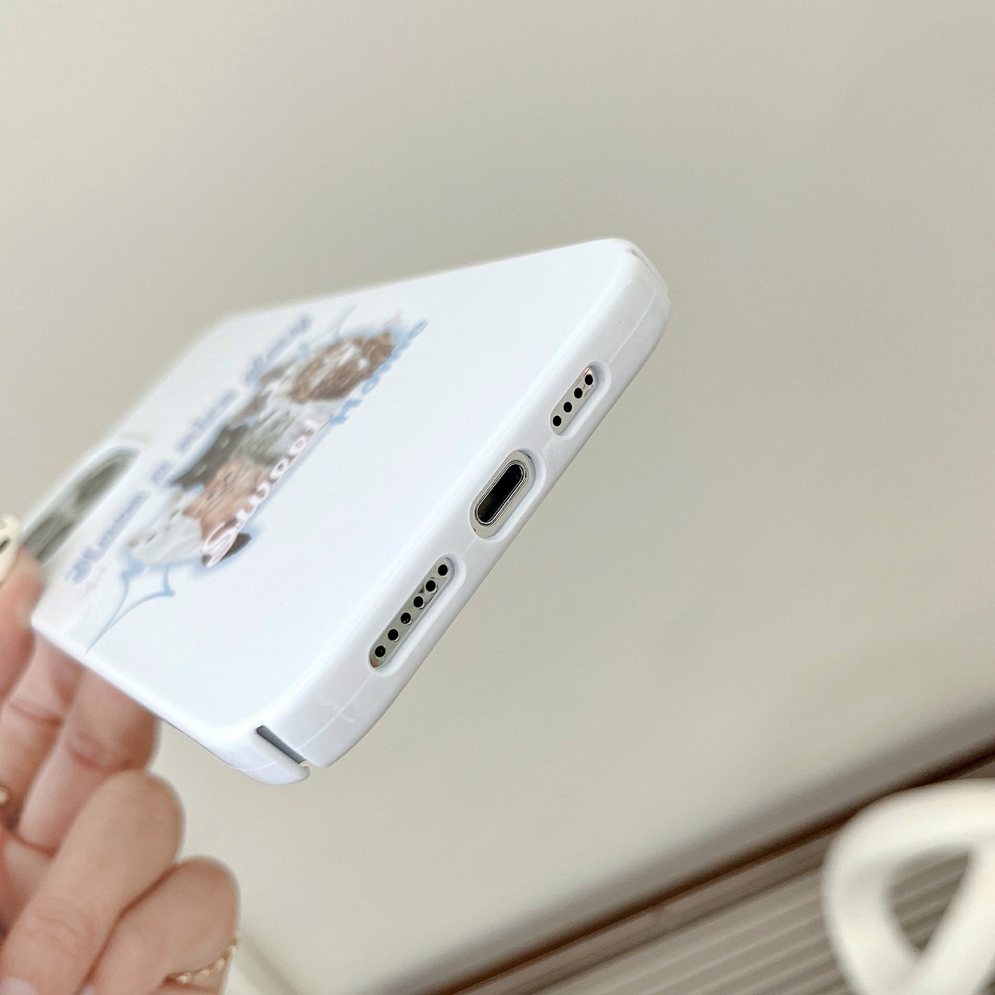 Hard PC Phone Cover for iPhone 12 Pro 6.1 inch Pattern Printing Anti-Drop Glossy Phone Case - Sweet Cats