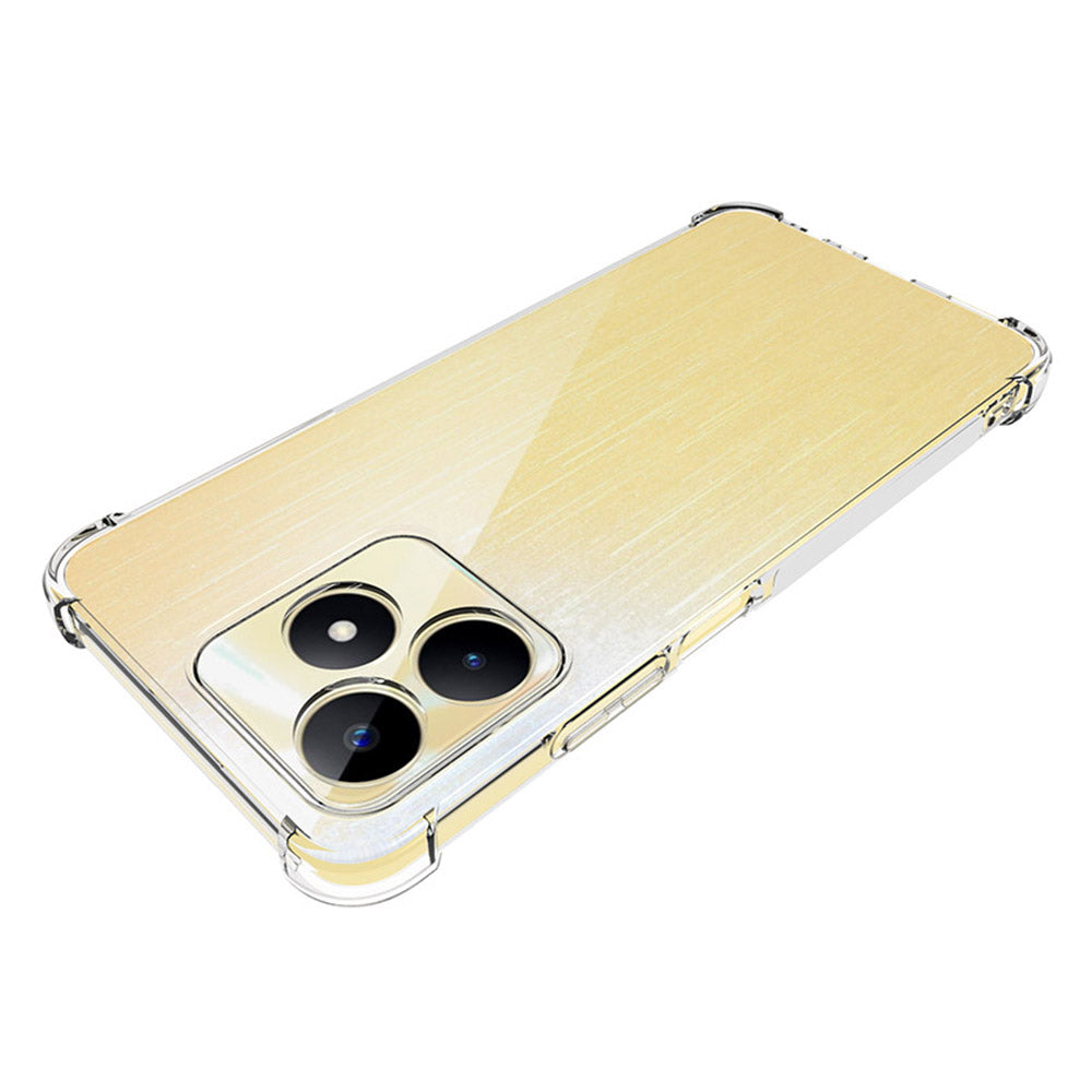 TPU Phone Cover for Realme C53 4G / Narzo N53 4G , Anti-Slip Scratch Resistant Back Cover