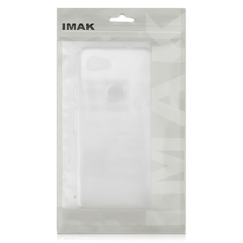 IMAK UX-5 Series Phone Case for Xiaomi Redmi 12 4G Anti-scratch Transparent TPU Cover