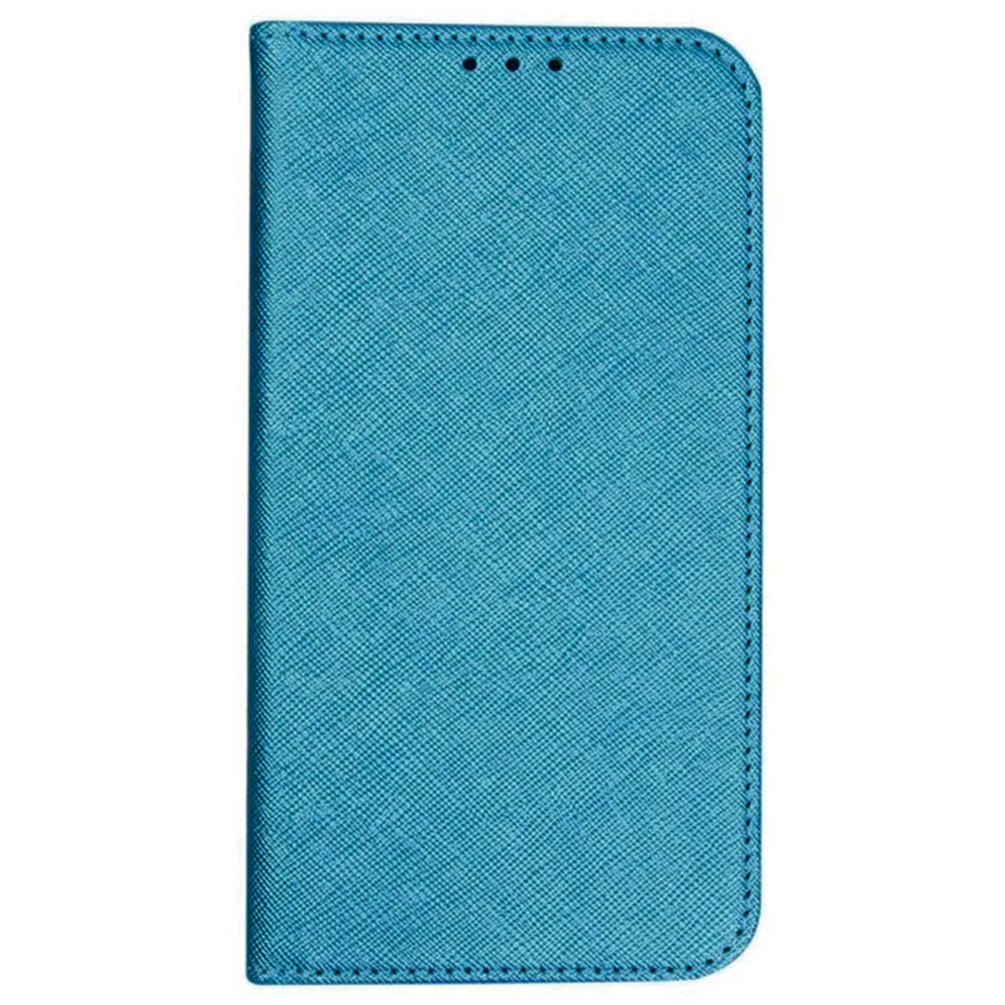 Uniqkart for Nokia G42 Flip Stand Wallet Shell Cross Texture PU Leather Shockproof Phone Case - Sky Blue