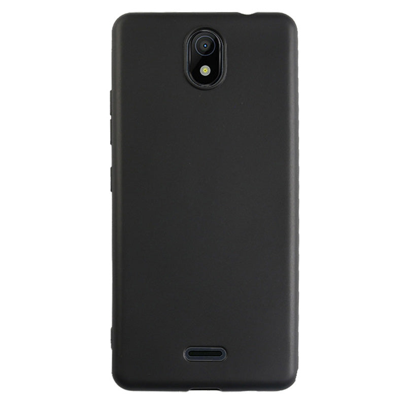 Uniqkart for Nokia C100 Mobile Phone Cover Anti-fingerprint Matte Finish TPU Phone Case - Black