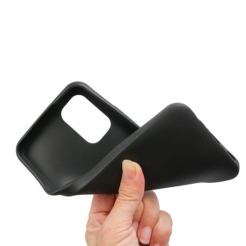 Fingerprint-free Matte Phone Case for Nokia G400 5G , Mobile Phone TPU Back Cover - Black