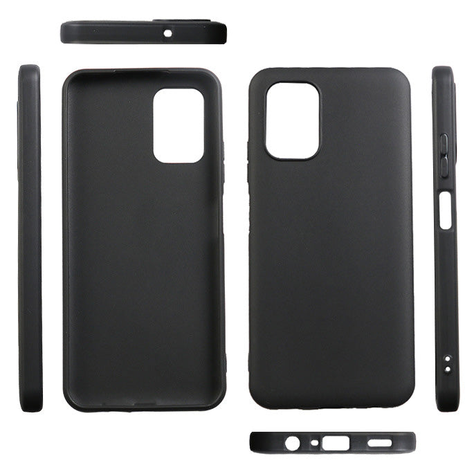 Fingerprint-free Matte Phone Case for Nokia G400 5G , Mobile Phone TPU Back Cover - Black