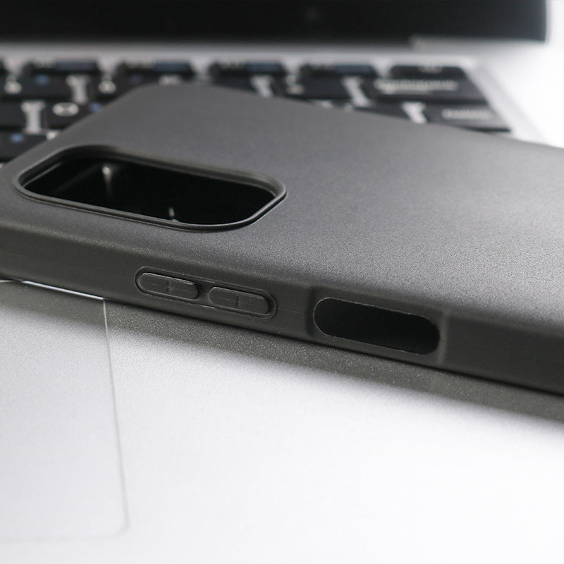 Fingerprint-free Matte Phone Case for Nokia G400 5G , Mobile Phone TPU Back Cover - Black