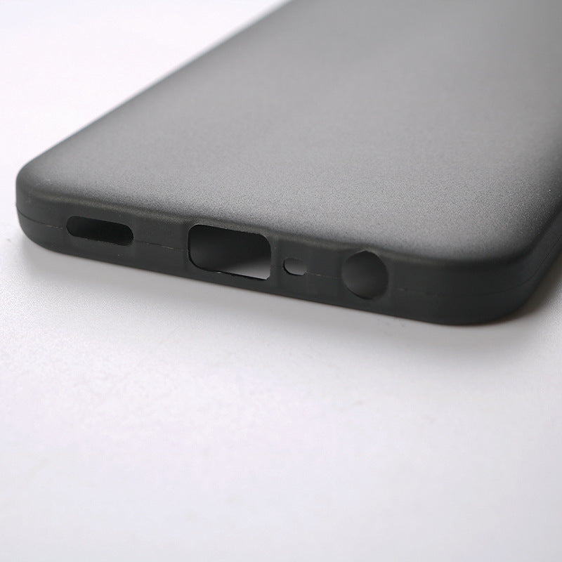 Fingerprint-free Matte Phone Case for Nokia G400 5G , Mobile Phone TPU Back Cover - Black