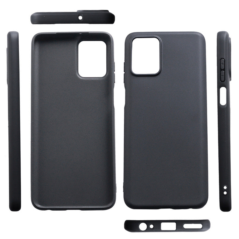 Matte Phone Case for Motorola Moto G Power 5G , Scratch-resistant TPU Slim Phone Cover - Black