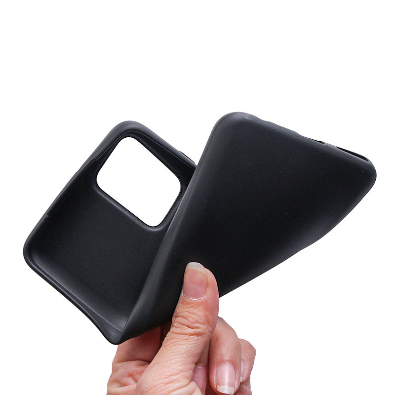 Matte Phone Case for Motorola Moto G Power 5G , Scratch-resistant TPU Slim Phone Cover - Black