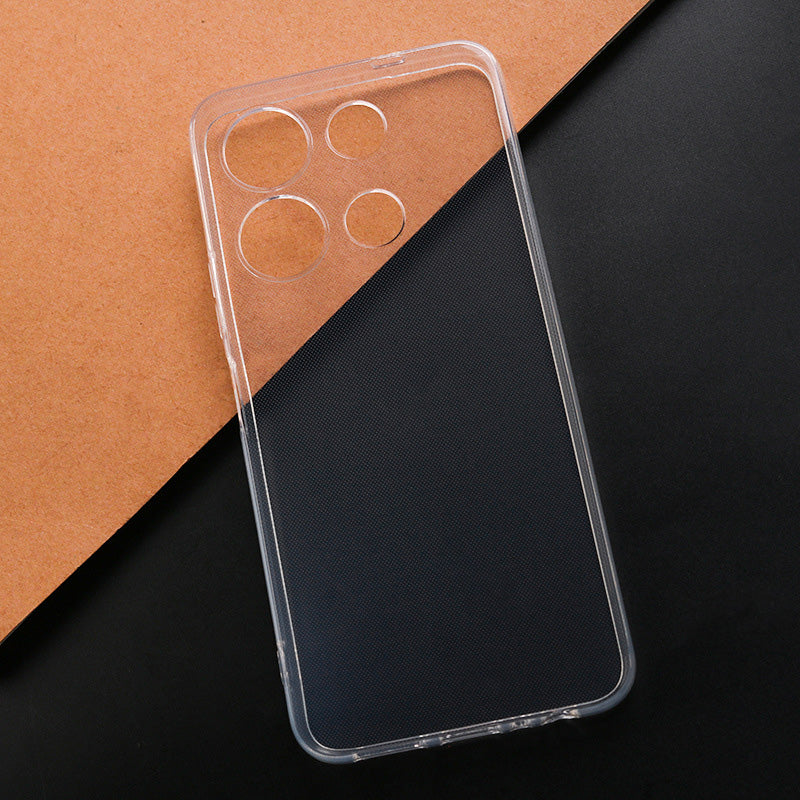 Uniqkart for Infinix Note 30i 4G / Note 30 4G Transparent Phone Case Ultra-Thin Precise Cutouts TPU Cover