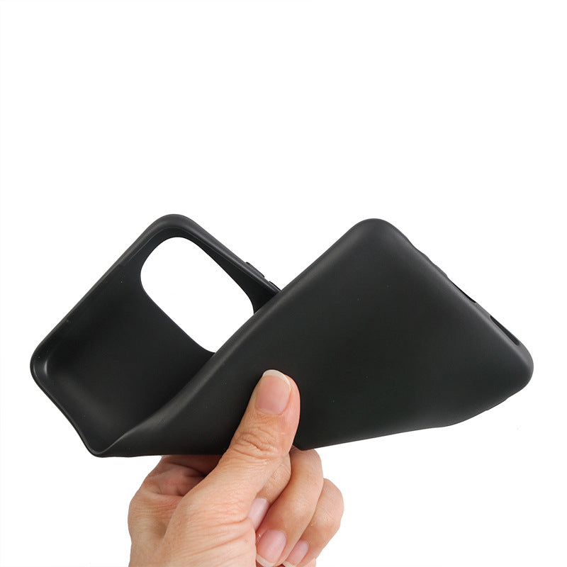 Uniqkart for Motorola Moto G (2022) 5G Matte Phone Case Anti-scratch Matte TPU Back Cover - Black