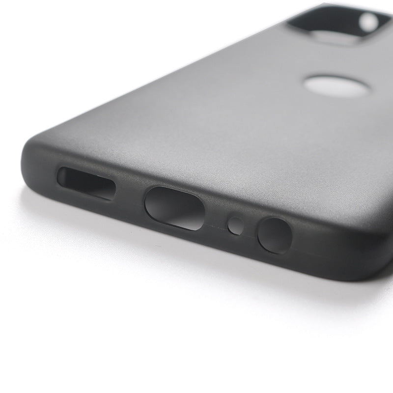 Uniqkart for Motorola Moto G (2022) 5G Matte Phone Case Anti-scratch Matte TPU Back Cover - Black