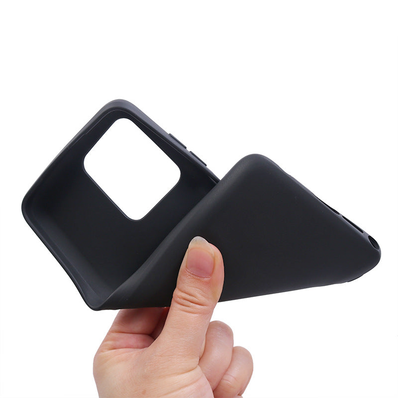 Uniqkart for Motorola Moto G Stylus (2023) Anti-scratch Phone Case Matte Mobile Phone TPU Cover - Black