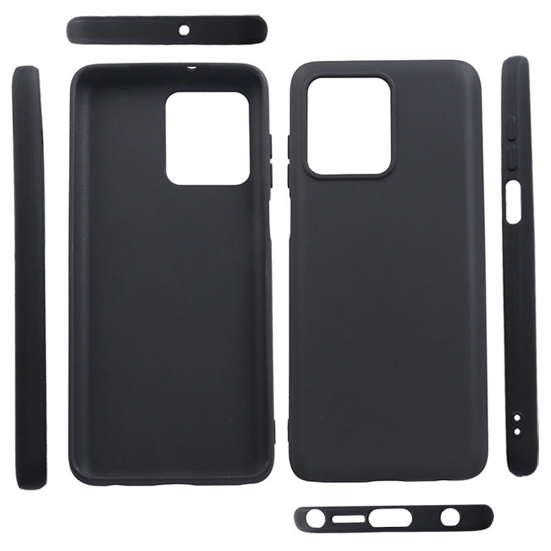 Uniqkart for Motorola Moto G Stylus (2023) Anti-scratch Phone Case Matte Mobile Phone TPU Cover - Black