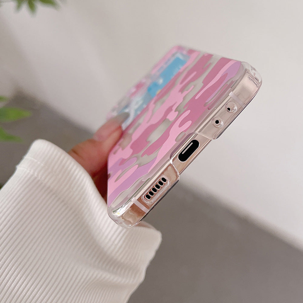Hard PC Phone Case for Samsung Galaxy Z Flip5 5G , Pattern Printing Protective Phone Cover - Z70