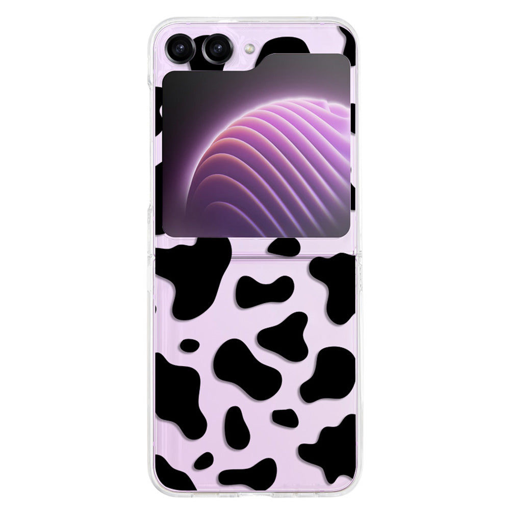 Hard PC Phone Case for Samsung Galaxy Z Flip5 5G , Pattern Printing Protective Phone Cover - Z90