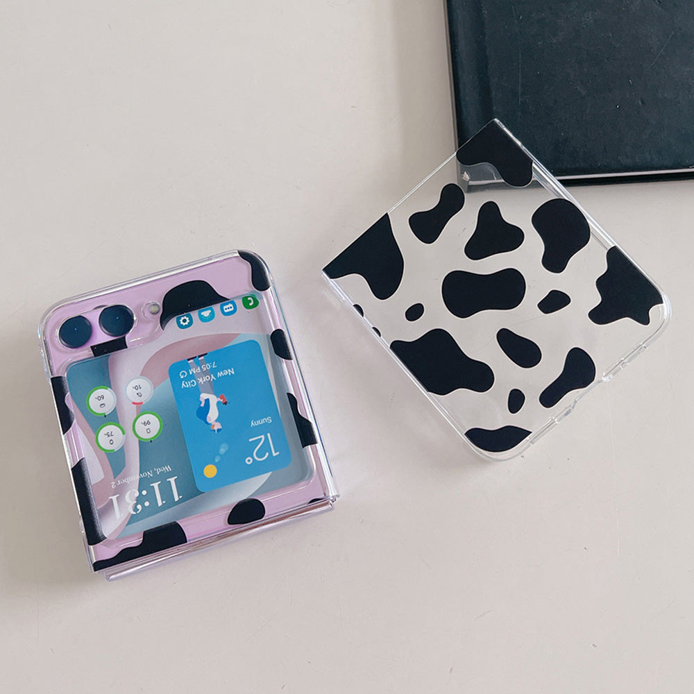 Hard PC Phone Case for Samsung Galaxy Z Flip5 5G , Pattern Printing Protective Phone Cover - Z90