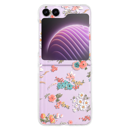 Hard PC Phone Case for Samsung Galaxy Z Flip5 5G , Pattern Printing Protective Phone Cover - Z109