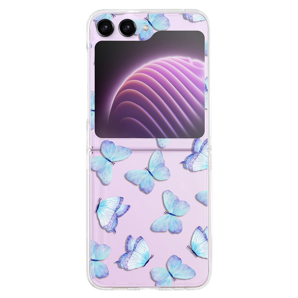 Hard PC Phone Case for Samsung Galaxy Z Flip5 5G , Pattern Printing Protective Phone Cover - Z111