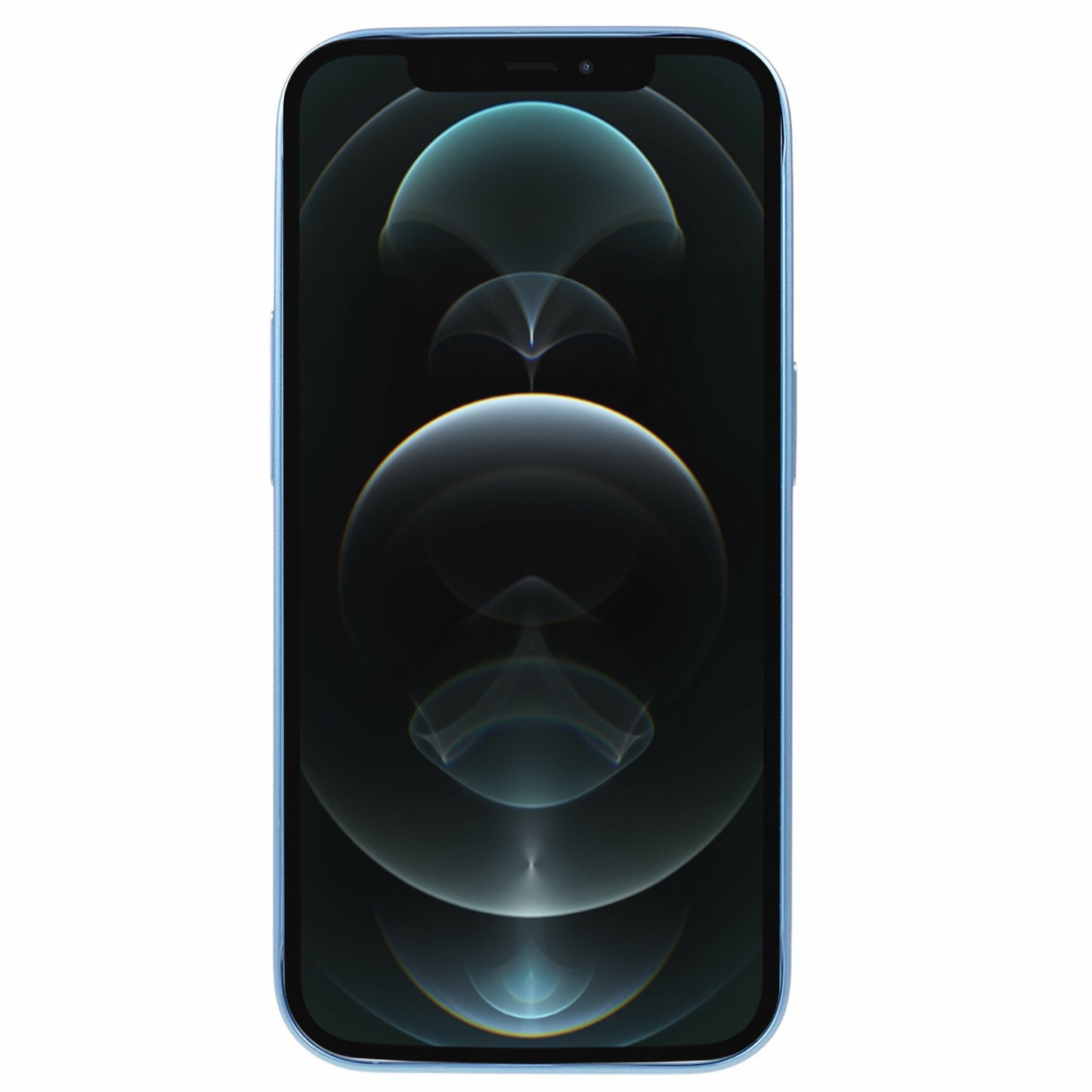 Uniqkart for iPhone 12 Pro Max Shockproof Case Anti-Drop Hard PC Phone Cover Compatible with MagSafe - Baby Blue