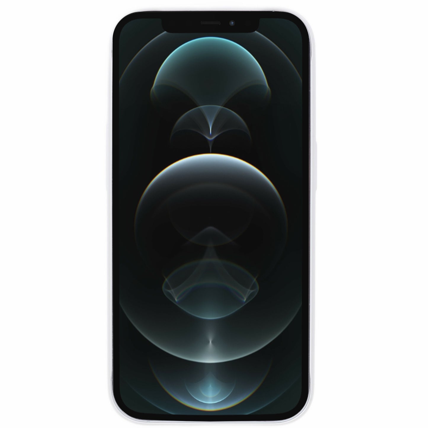 Hard PC Case for iPhone 12 Pro 6.1 inch Anti-Drop Shockproof Phone Cover Compatible with MagSafe - White