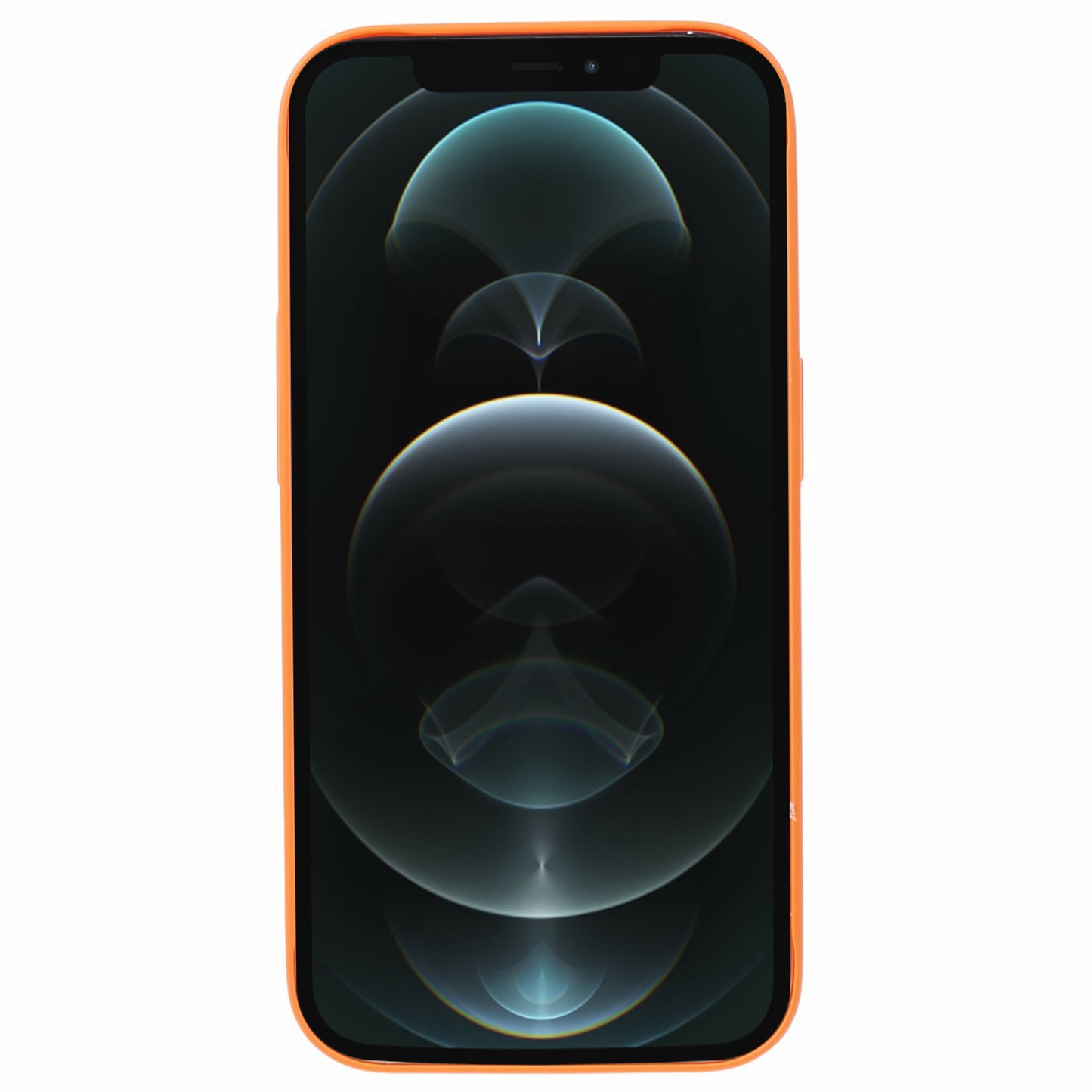 Hard PC Case for iPhone 12 Pro 6.1 inch Anti-Drop Shockproof Phone Cover Compatible with MagSafe - Orange