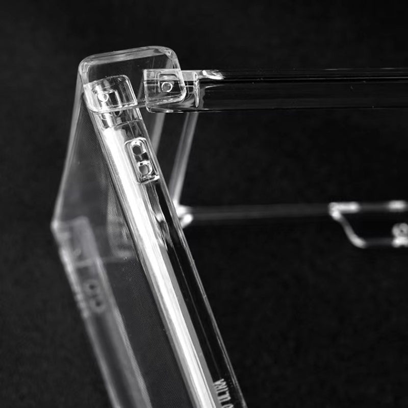 Uniqkart for Motorola Razr 40 Ultra 5G Shockproof Case Crystal Clear PC Phone Shell 3-Piece Design Phone Cover