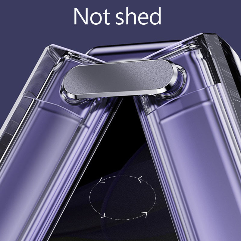 Uniqkart for Motorola Razr 40 Ultra 5G Soft TPU Anti-Scratch Case Shell Pattern Phone Cover - Silver