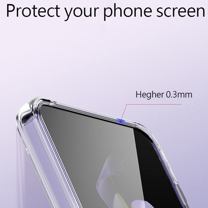 Uniqkart for Motorola Razr 40 Ultra 5G Soft TPU Anti-Scratch Case Shell Pattern Phone Cover - Silver