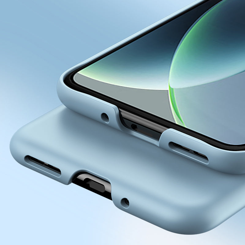 Uniqkart for Motorola Razr 40 5G Shockproof Hard PC Phone Case Ultra-thin Skin-touch Back Cover - Baby Blue