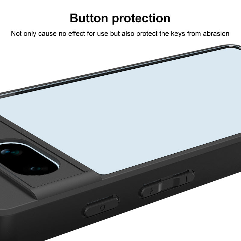 IMAK UX-9A Series for Xiaomi Redmi Note 13 Pro 5G / Poco X6 5G Case TPU + PC Anti-drop Clear Phone Cover