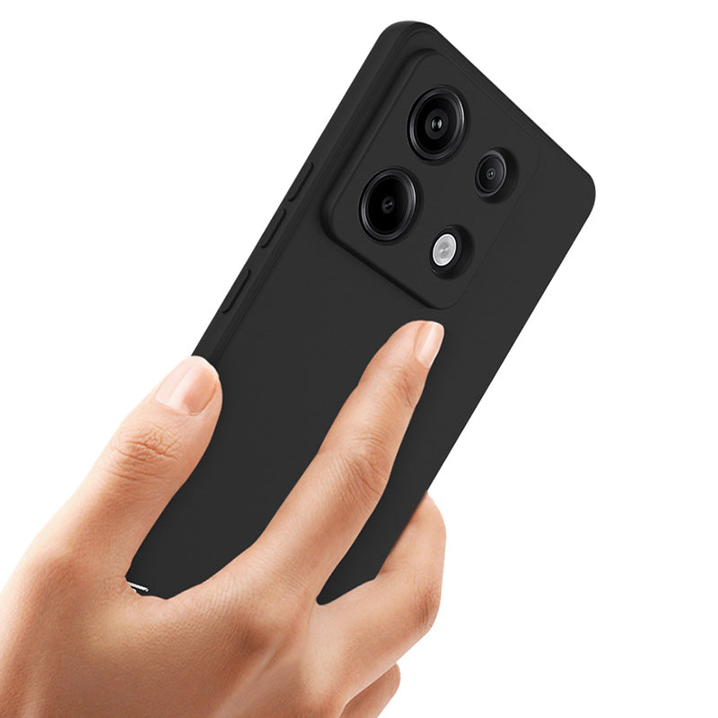 IMAK UC-4 Series for Xiaomi Redmi Note 13 Pro 5G / Poco X6 5G Case TPU Protective Phone Cover - Black