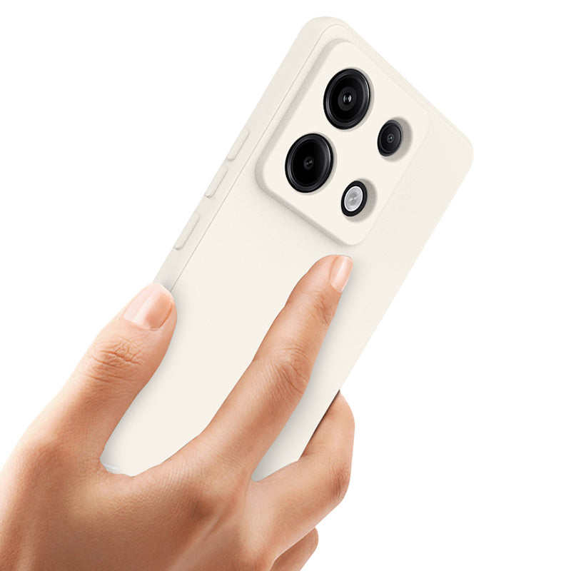 IMAK UC-4 Series for Xiaomi Redmi Note 13 Pro 5G / Poco X6 5G Case TPU Protective Phone Cover - White