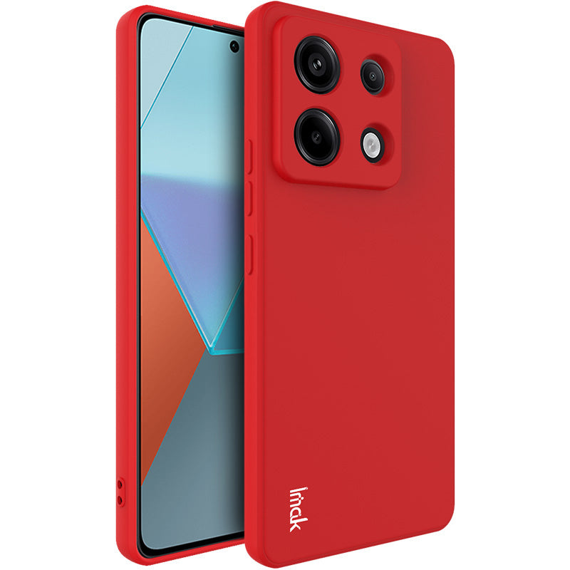 IMAK UC-4 Series for Xiaomi Redmi Note 13 Pro 5G / Poco X6 5G Case TPU Protective Phone Cover - Red