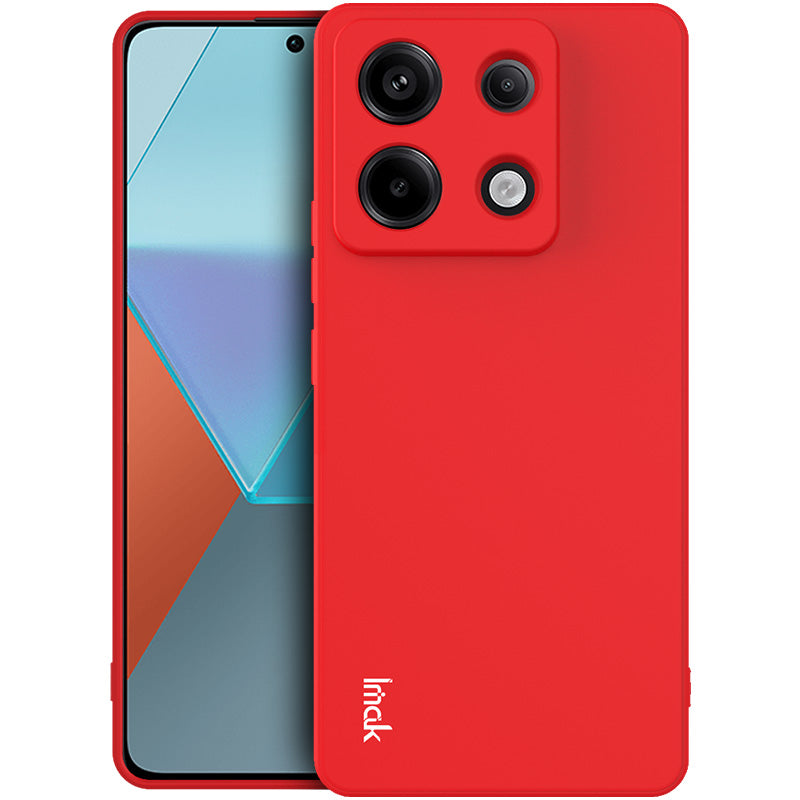 IMAK UC-4 Series for Xiaomi Redmi Note 13 Pro 5G / Poco X6 5G Case TPU Protective Phone Cover - Red