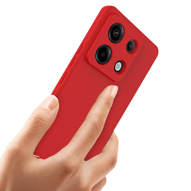 IMAK UC-4 Series for Xiaomi Redmi Note 13 Pro 5G / Poco X6 5G Case TPU Protective Phone Cover - Red