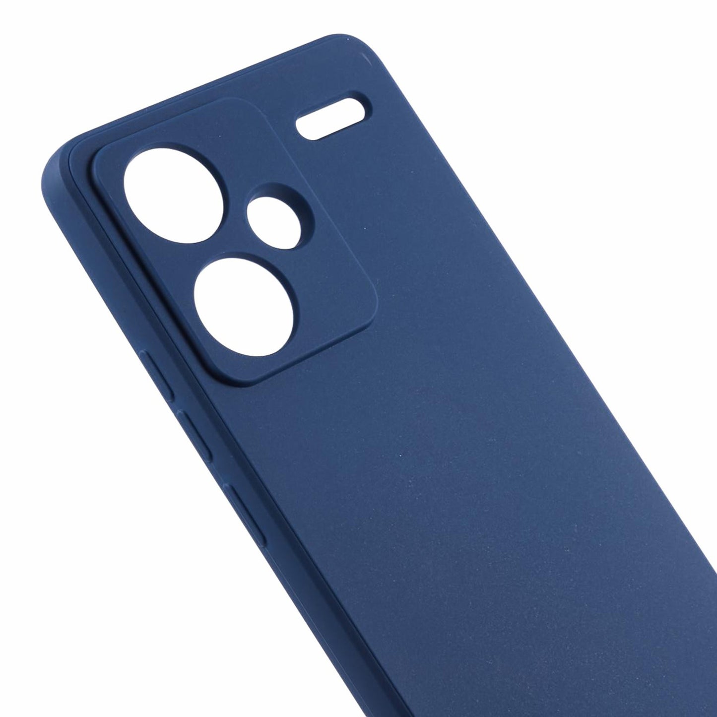 For Xiaomi Redmi Note 13 Pro+ 5G Case Straight Edge Soft TPU Phone Back Cover - Sapphire